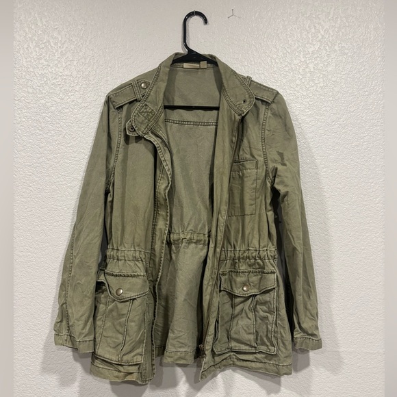 bp Jackets & Blazers - BP Olive Green Utility Jacket
